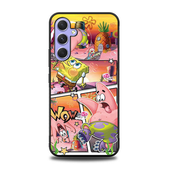 SpongeBob SquarePants and Patrick Fun Samsung Galaxy A54 Case