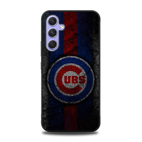 Chicago Cubs Asphalt Style Samsung Galaxy A54 5G Case