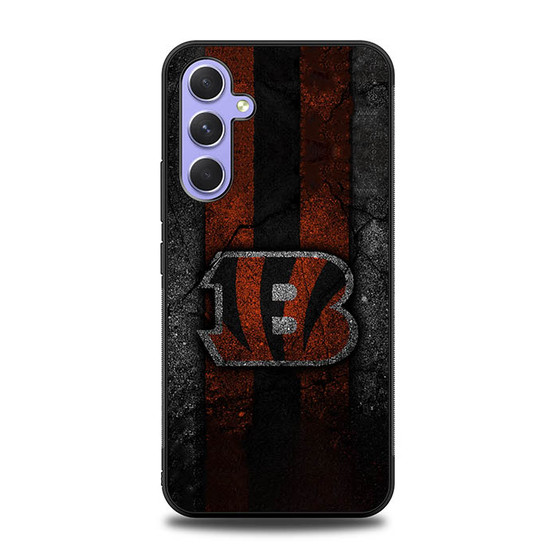 Cincinnati Bengals Asphalt Style Samsung Galaxy A54 5G Case