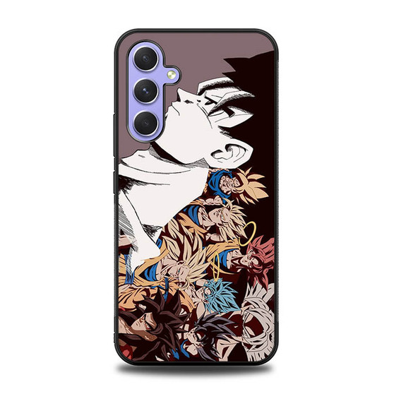 Dragon Ball Son Goku Collages Samsung Galaxy A54 5G Case