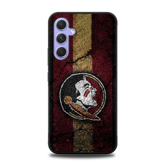 Florida State Seminoles Asphalt Style Samsung Galaxy A54 5G Case