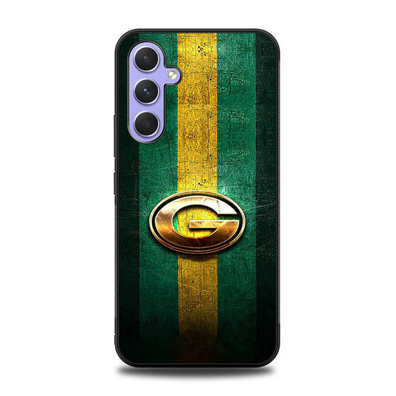 Green Bay Packers Golden Logo Nfl Samsung Galaxy A54 5G Case