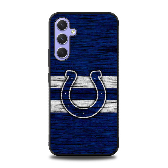 Indianapolis Colts Wooden Style Samsung Galaxy A54 5G Case