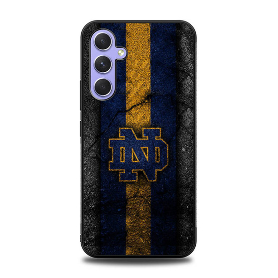 Notre Dame Fighting Irish Asphalt Style Samsung Galaxy A54 5G Case