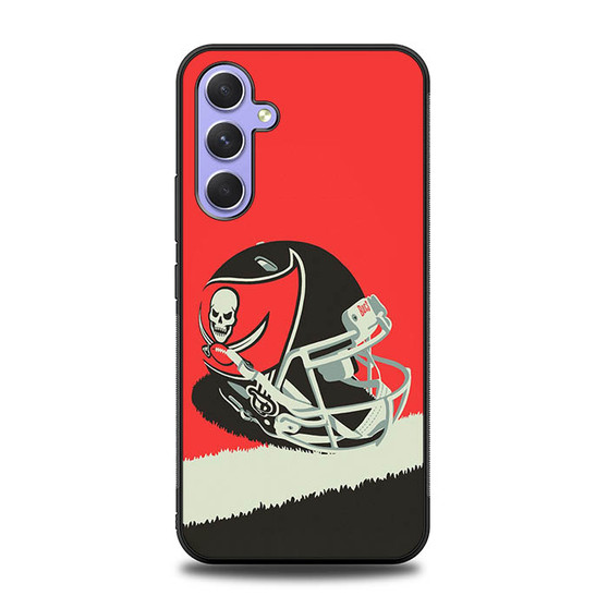 Tampa Bay Buccaneers football helmet Samsung Galaxy A54 5G Case