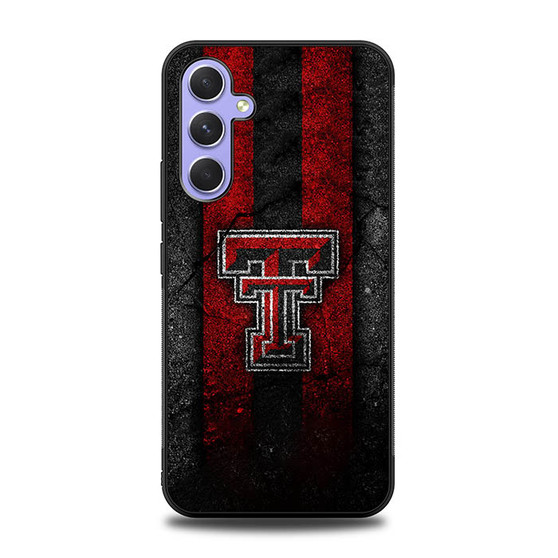 Texas Tech Asphalt Style Samsung Galaxy A54 5G Case