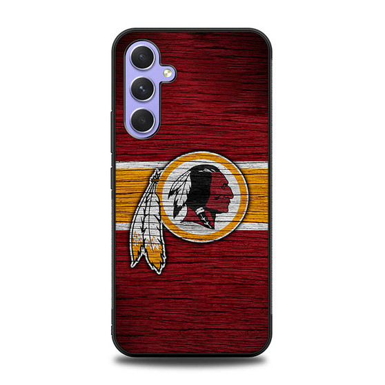 Washington Commanders Wooden Style Samsung Galaxy A54 5G Case