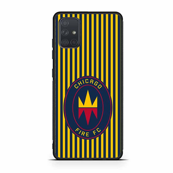 Classic Chicago Fire Logo Samsung Galaxy A71 Case