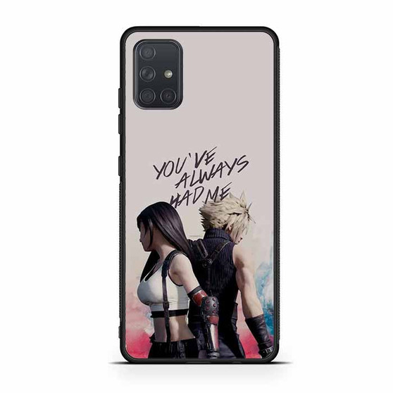 Final Fantasy VII Cloud and Tifa Samsung Galaxy A71 Case