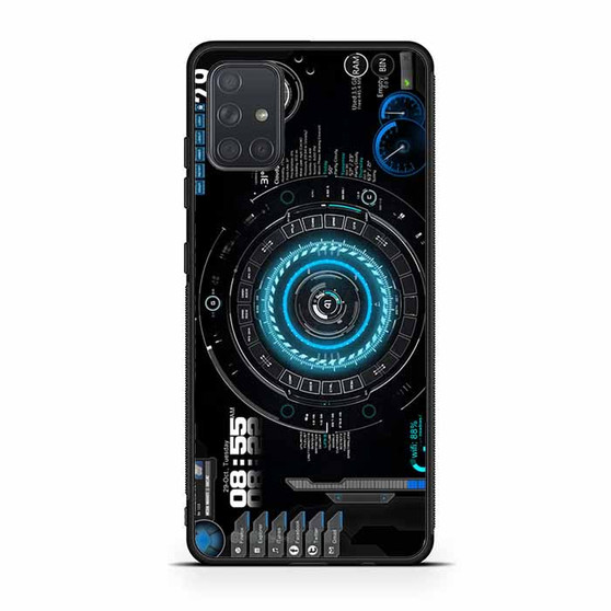 Jarvis interface iron man Samsung Galaxy A71 Case