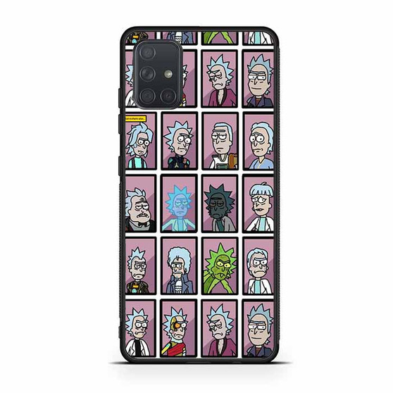 Rick and Morty Ricks War Samsung Galaxy A71 Case