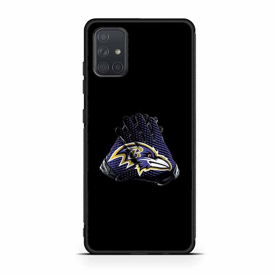 Baltimore Ravens gloves Samsung Galaxy A71 5G Case