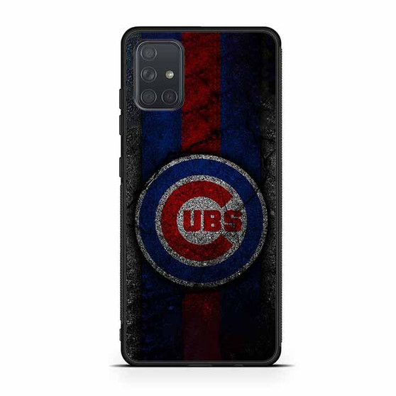 Chicago Cubs Asphalt Style Samsung Galaxy A71 5G Case