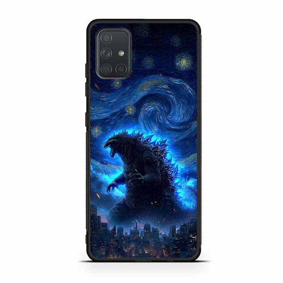 Gozzilla Starry night Samsung Galaxy A71 5G Case