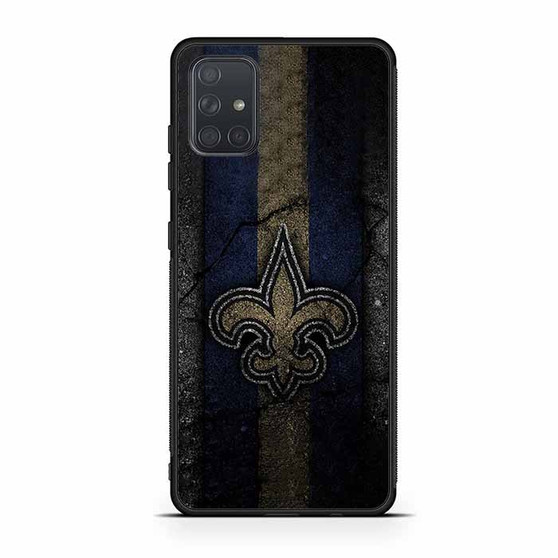 New Orleans Saints Asphalt Style Samsung Galaxy A71 5G Case