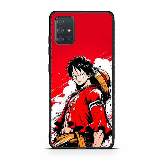 One Piece Series Luffy in red Samsung Galaxy A71 5G Case