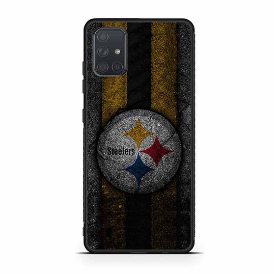 Pittsburgh Steelers Asphalt Style Samsung Galaxy A71 5G Case