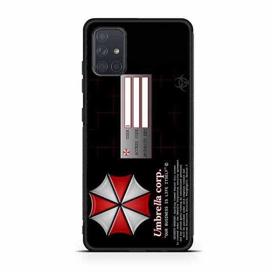 Resident Evil Umbrella Corp Samsung Galaxy A71 5G Case