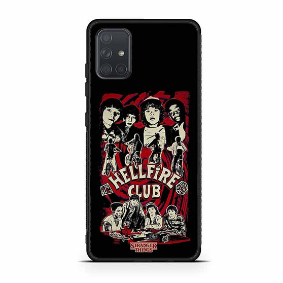 Stranger Things Series Hellfire Club Samsung Galaxy A71 5G Case