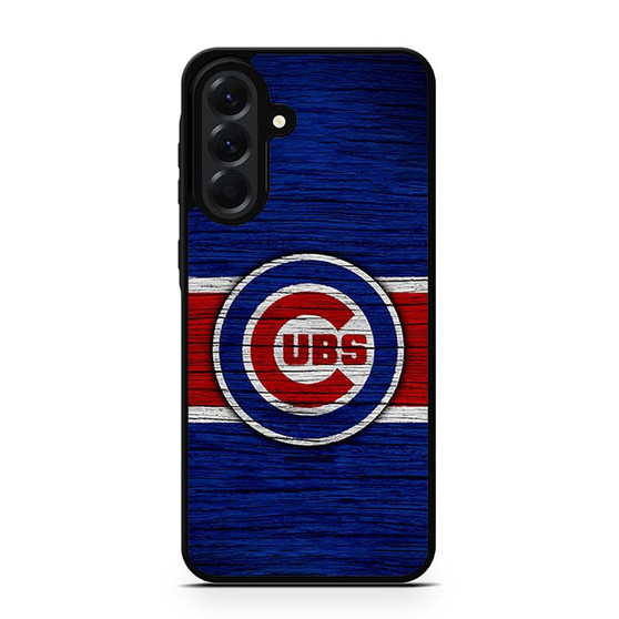 Chicago Cubs Wooden Style Samsung Galaxy A56 Case