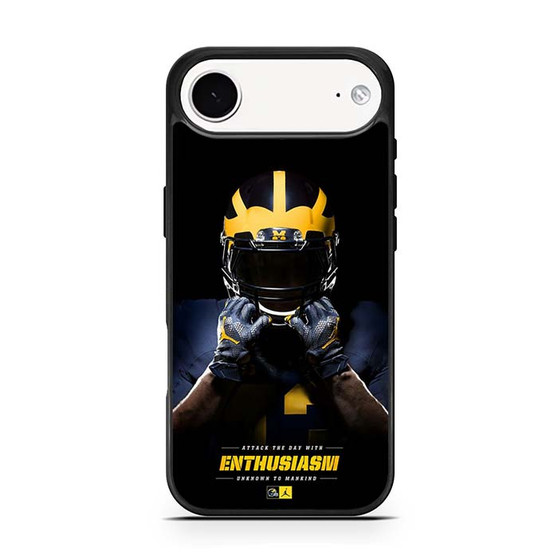 Michigan Wolverines Enthusiasm iPhone Air Case
