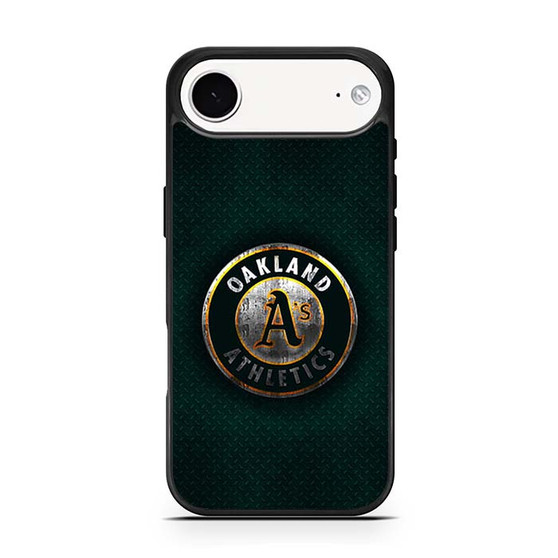 Oakland Athletics Green metal iPhone Air Case