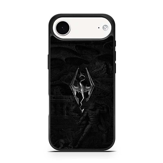 Skyrim V Metal Logo iPhone Air Case