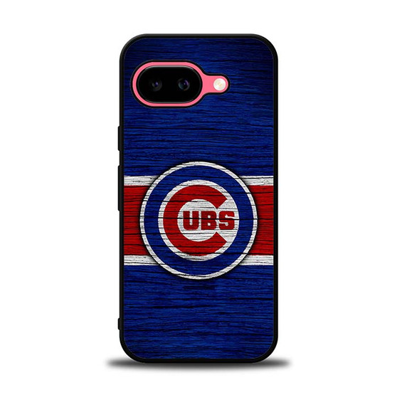 Chicago Cubs Wooden Style Google Pixel 9a Case