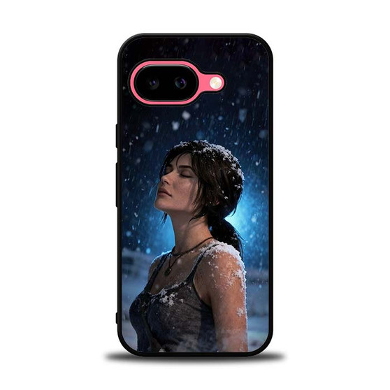 Tomb Rider Lara Croft in Snow Google Pixel 9a Case
