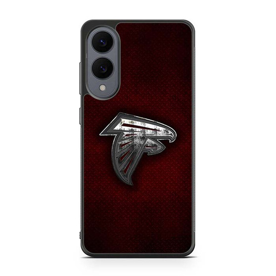 Atlanta Falcons Metal logo Samsung Galaxy S25 Edge Case