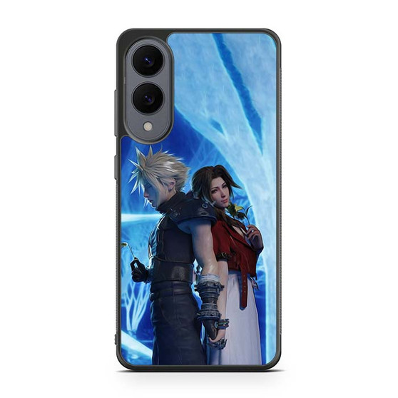 Final Fantasy 7 Rebirth Cloud and Aerith Samsung Galaxy S25 Edge Case