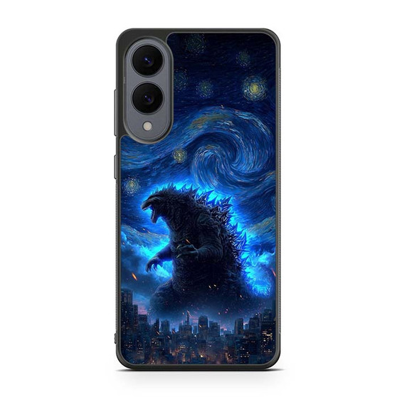 Gozzilla Starry night Samsung Galaxy S25 Edge Case