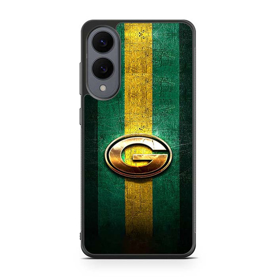 Green Bay Packers Golden Logo Nfl Samsung Galaxy S25 Edge Case