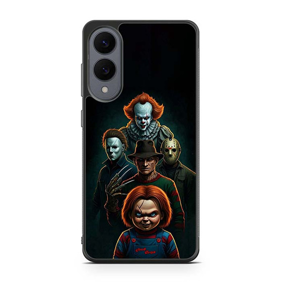 Pennywise Micheal Myers Jason Voorhees and Chucky Samsung Galaxy S25 Edge Case