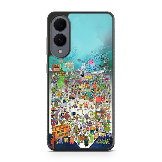 Spongebob Squarepants All Characters Samsung Galaxy S25 Edge Case