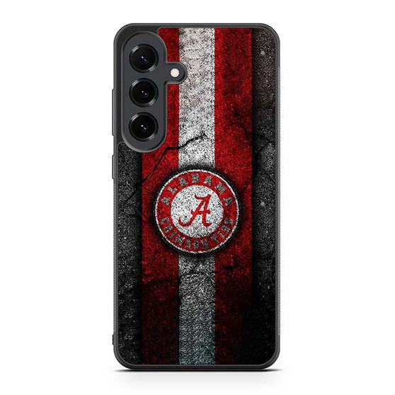 Alabama Crimson Tide Asphalt Style Samsung Galaxy S25 FE Case