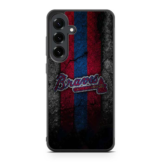 Atlanta Braves Asphalt Style Samsung Galaxy S25 FE Case