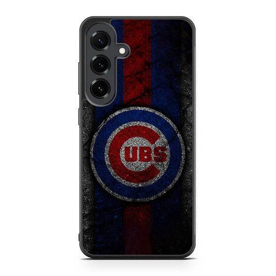 Chicago Cubs Asphalt Style Samsung Galaxy S25 FE Case