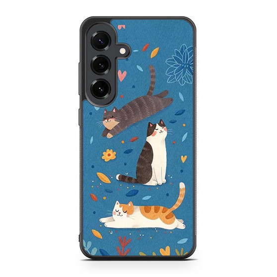 Cute Cats Samsung Galaxy S25 FE Case