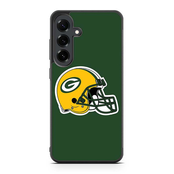 Green Bay Packer Helmet Samsung Galaxy S25 FE Case