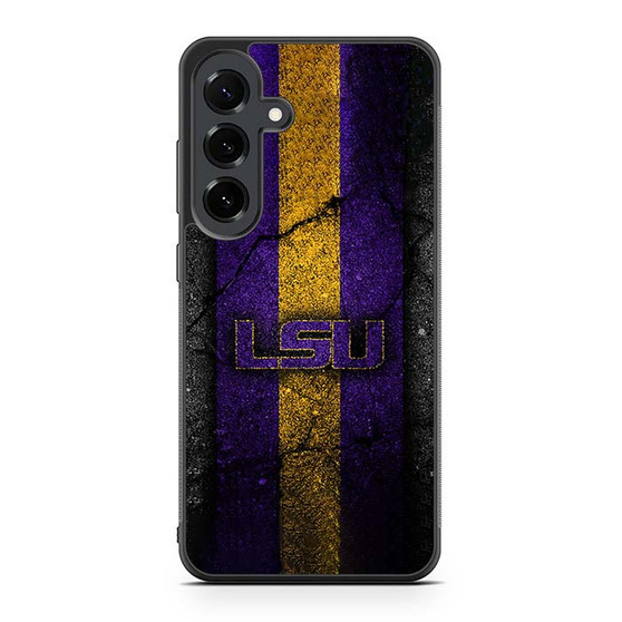 LSU Tigers Asphalt Style Samsung Galaxy S25 FE Case