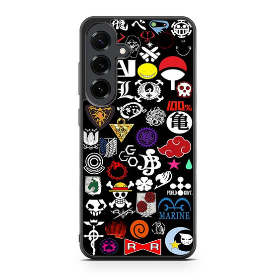 Manga symbols anime Samsung Galaxy S25 FE Case