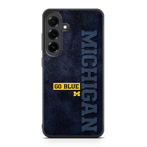 Michigan Wolverine Go Blue Samsung Galaxy S25 FE Case
