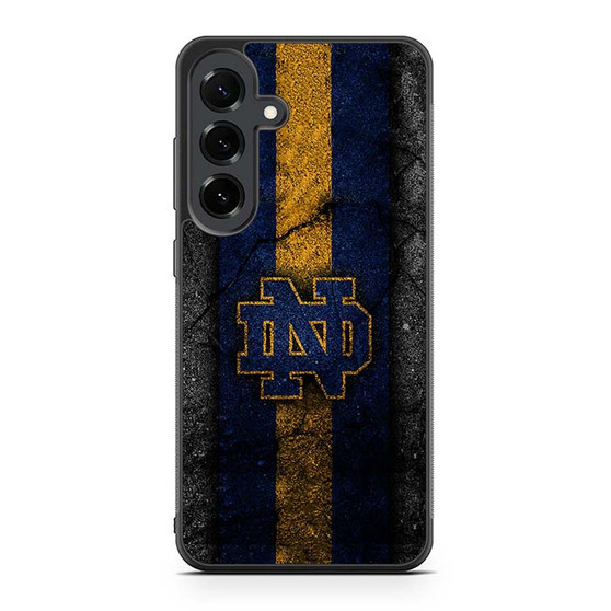 Notre Dame Fighting Irish Asphalt Style Samsung Galaxy S25 FE Case