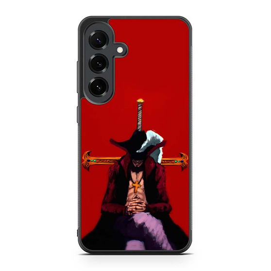 One Piece Series Mihawk in Red Samsung Galaxy S25 FE Case