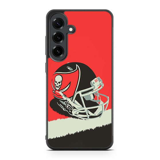 Tampa Bay Buccaneers football helmet Samsung Galaxy S25 FE Case