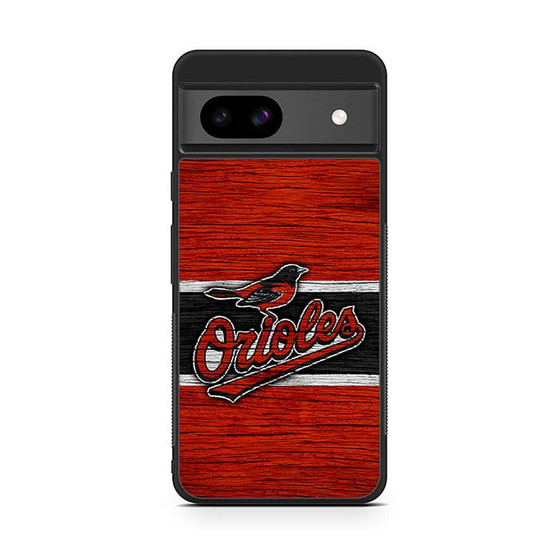 Baltimore Orioles Wooden Style Google Pixel 8a Case