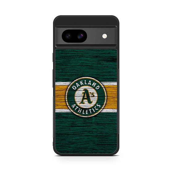 Oakland Athletics Wooden Style Google Pixel 8a Case