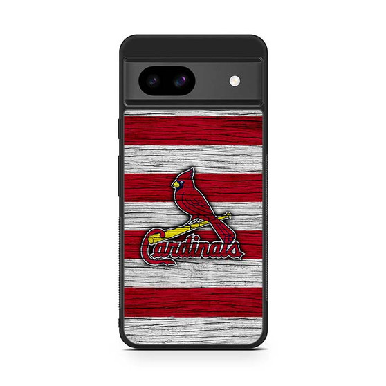 St Louis Cardinals Wooden Style Google Pixel 8a Case