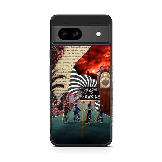 Stranger Things Wlcome to Hawkins Google Pixel 8a Case